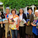 Treffen der Englisch-Gruppe der VHS Bregenz mit ihrer Lochauer Kursleiterin Gertraud Albrecht im Messmer in Bregenz