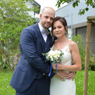 Florina Strujan und René Scheucher feierten ihre standesamtliche Trauung.