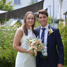 Laura Klutsarits und Noah Schneider haben geheiratet.