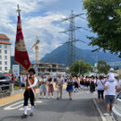 Festumzug beim Bezirksfeuerwehrfest in Bürs