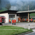 Tankstellenbrand in Bischofshofen