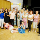 Verein VOARLBERG 50plus Gelungener Start nach der Sommerpause beim s\'Ländle Erntetanz in Koblach mit unserem Duo Meli und Rudi