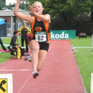 Die SG-LeichtathletInnen in Action