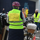 Erste Protestaktion der „Initiative sichere Zellgasse“ 