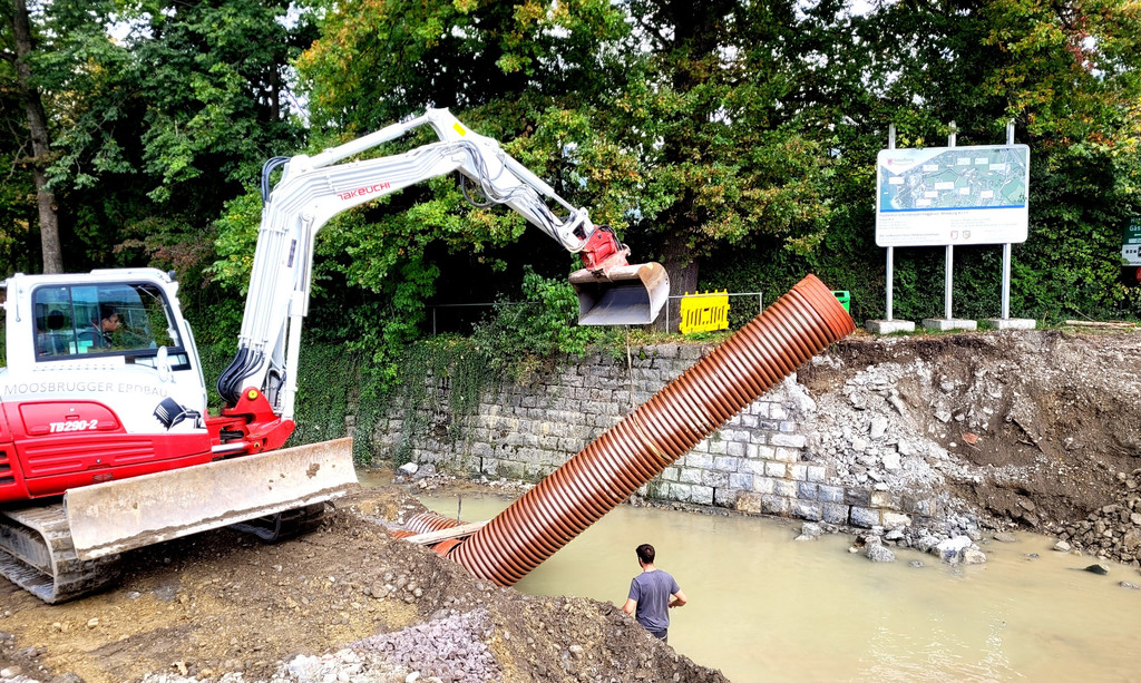 BU 1 NEUBAU Ruggbach HOCHWASSERSCHUTZ BA 8 BR__CKE NEU L190 Baustart Bericht Oktober 2024 _12_.jpg