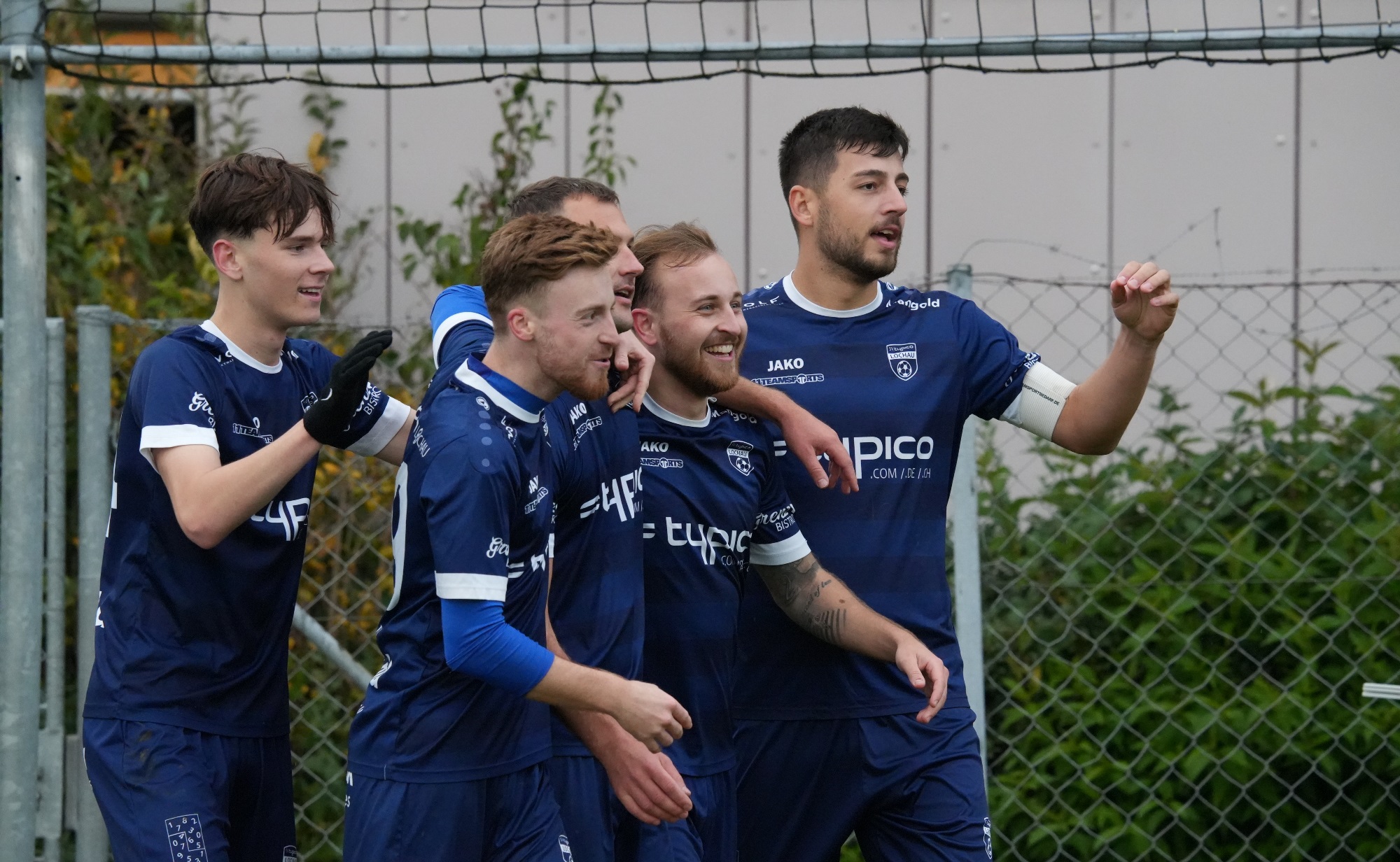 BU 2 JUBEL Fu__ball SVL Spiel gegen Dornbirner SV Jubel Spiel Rankweil von HOMEPAGE Oktober 2024.JPG