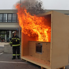 Jahresabschlussübung der Feuerwehr Lauterach am Nationalfeiertag