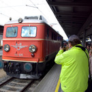 Nostalgiefahrt mit historischer E-Lok