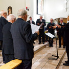 Franziskanerkloster: Besinnungsstunde und Hock