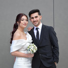 Nilüfer Kasikoglu und Bünyamin Bilgic feierten ihre standesamtliche Trauung.
