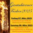 Funkenabbrennen 2025