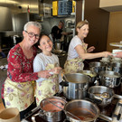 Impressionen der Aktion "Fastensuppe"