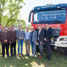 Segnung des Löschfahrzeuges Tank 1 mit anschließendem Frühschoppen