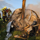 Fotos des tödlichen Unfalls in Achau