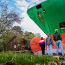 Norwegen: Containerschiff krachte in Garten