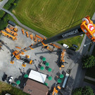 Einweihungsfeier des neuen Liebherr Autokrans bei Scheffknecht Autokrane in Lustenau