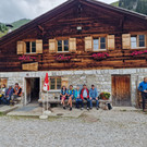 Frühstück auf der Alpe Spora