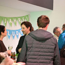 Bei einem gemütlichen Zusammensein tauschten sich die Gäste aus.