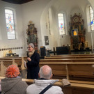 Besichtigung der Basilika Maria Bildstein