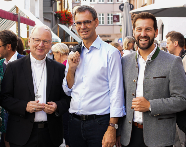 Bischof Benno Elbs Landeshauptmann Markus Wallner und B__rgermeister Simon Tschann n.jpg