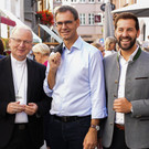 Bischof Benno Elbs Landeshauptmann Markus Wallner und B__rgermeister Simon Tschann n.jpg