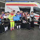 Scheckübergabe an den Samariterbund