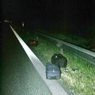 Bilder: Auto überschlägt sich auf A8