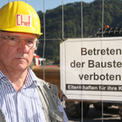 Demo gegen Hafengebäude in Bregenz