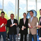 Ländle leicht Gewinnübergabe im Val Blu