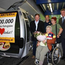Muttersbergbahn: Ein Millionster Fahrgast