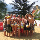 Beachvolleyball im Aquarena in St. Gallenkirch II