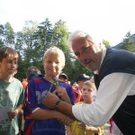 Freundschafts-Fußballspiel im Brunnenfeld