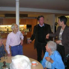 Greti Schmid zu Besuch im Haus Klostertal