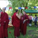 Mönche vom Buddhistisches Zentrum Letzehof