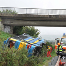 Busunfall auf A9 (Steiermark)