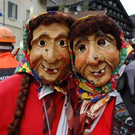 Lustiger Faschingsumzug in Schruns
