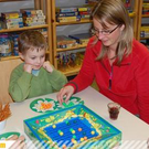 Lustiger Spieleabend in der Schrunser Spielothek