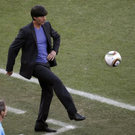 Jogi Löws blauer Pullover