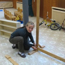 Kg. Nenzing: Clownfrau Blombiene besucht die Kinder