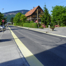 Neue Bodenmarkierungen