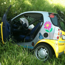 Bilder vom Unfall in Lauterach