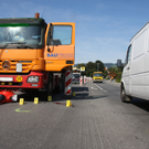 Mopedfahrer von LKW erfasst - tot