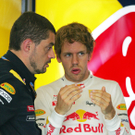 Red-Bull-Pilot Sebastian Vettel Schnellster im ersten Silverstone-Training