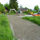 1. Bauetappe Schrebergartenanlage