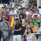 WM-Public-Viewing des kleinen Finales am Dornbirner Marktplatz