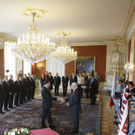 Angelobung der neuen tschechischen Regierung 