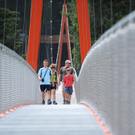 Golden gate Bridge der Alpen Hinterglemm