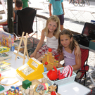 Spielzeugflohmarkt am Marktplatz