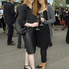 Damen unter sich: Verena Wilhelm (l.) mit Laura Armellini.