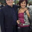 Gästepaar: Josef Concin mit Gerlinde.